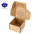 Cajas de envío ecológicas de embalaje de cartón con logotipo
